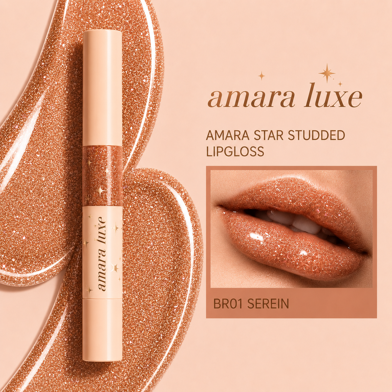 Star-studded Lip Gloss  Iridescent