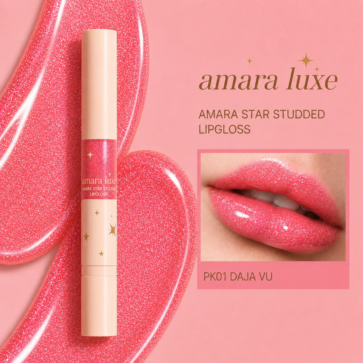 Star-studded Lip Gloss Daja Vu